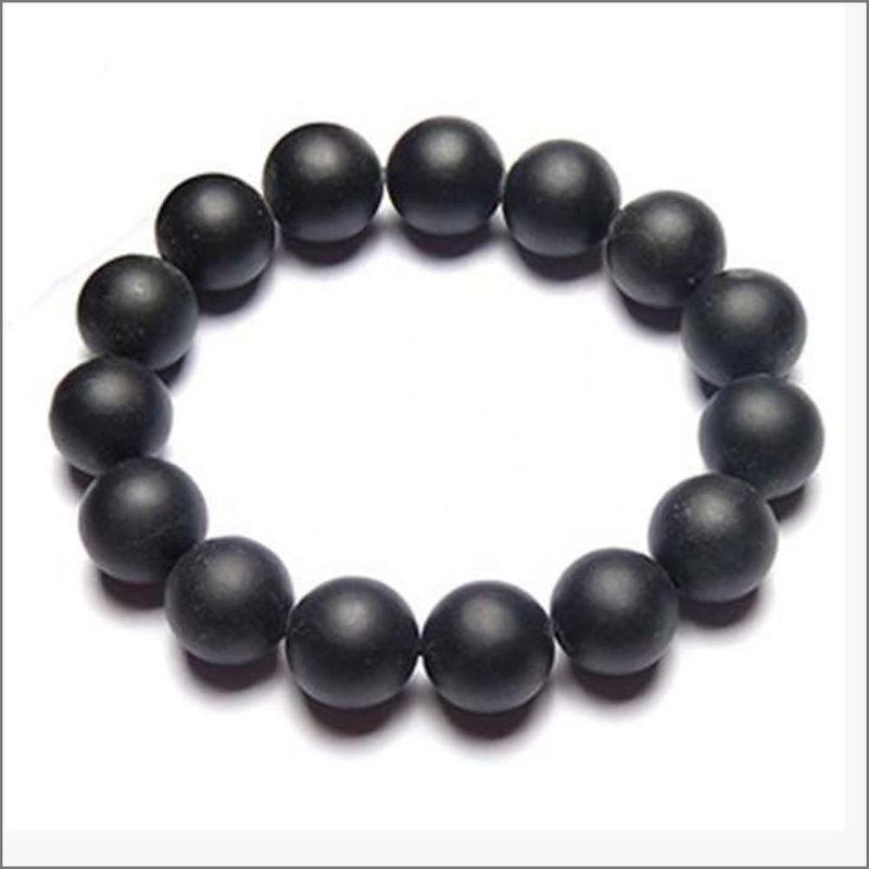 Feng Shui Style Genuine SI-bin Bian-Stone Loose Beads Bracelet for Stone Scrapping Theme