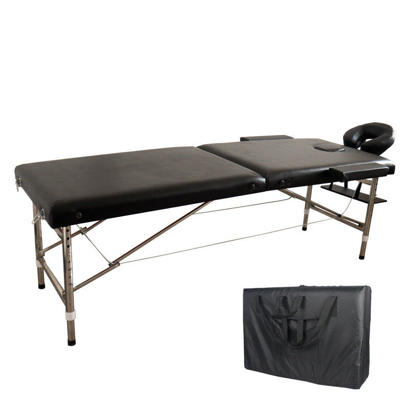 PU Leather Portable Foldable Massage Bed for Beauty and Body Health in Salon