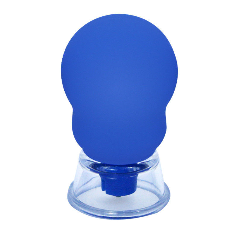 Blue/Pink Silicone Magnetic Vacuum Cupping Set Vacuum Hijama Cupping Therapy Set Negative Pressure Cupping Kit 20pcs
