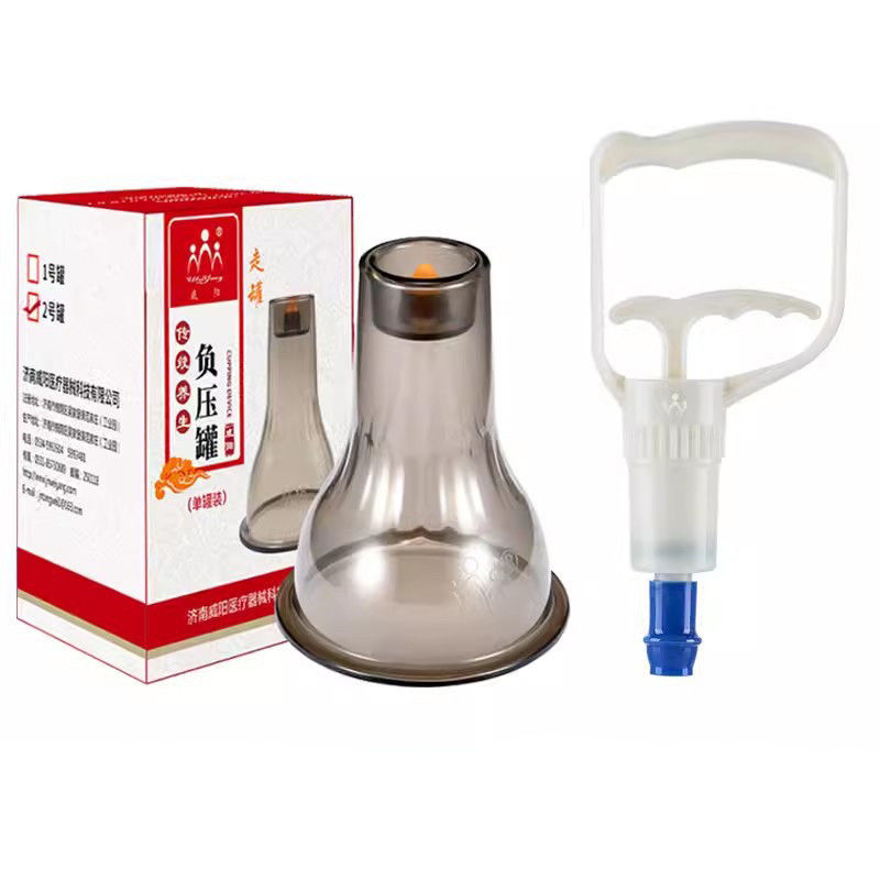 Plastic Vacuum Cupping Set for Physical Rehabilitation Gua Sha Scraping Tools and Negative Pressure Cupping Therapy Kit