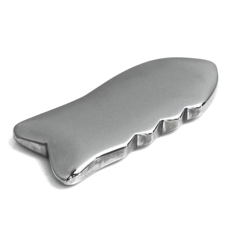 Terahertz Gua Sha Scraping Massage Tool with Energy Stone and Acupuncture Point Massaging 91*37mm