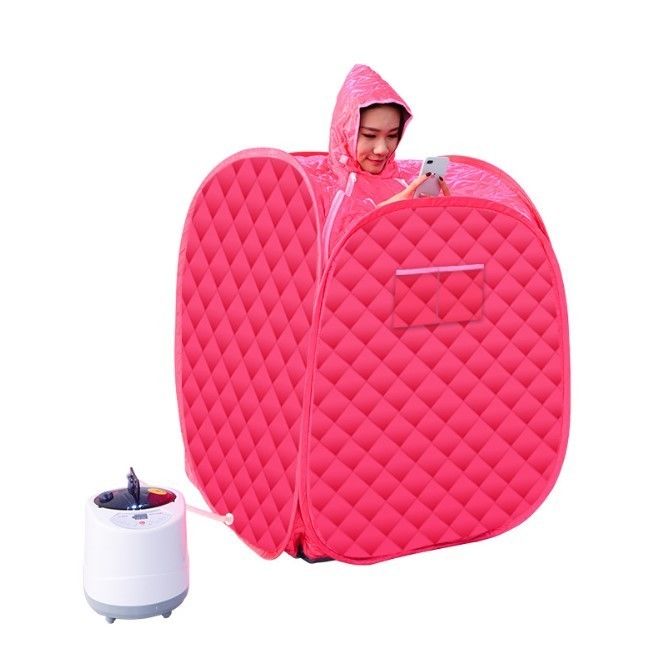 Beauty and Relaxation at Home Portable Mini Personal Steam Sauna with Electric Sauna Steam Generator