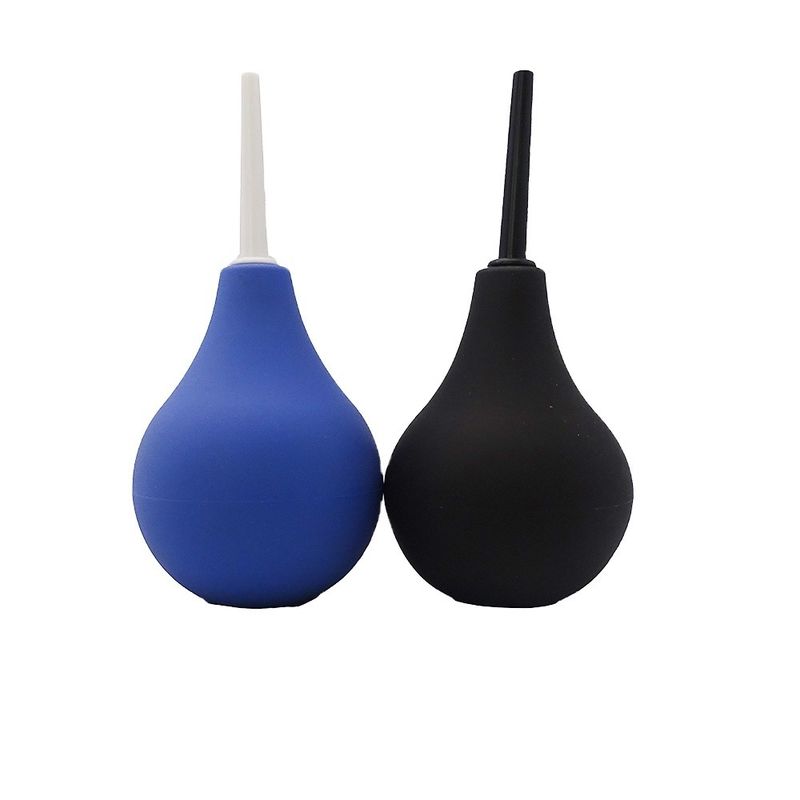 Toiletry Vaginal Douche Cleansing Butt Enema Colon Ribbed Cleaner Touche Enema Bulb Pear Vaginal Douche Pump Device Body