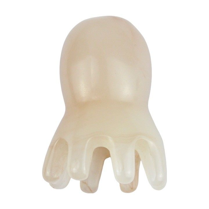 2024 Resin Scalp Massager Beeswax Dredge Meridians Healthcare Hair Brush Head Massage Relax Comb Tool for Body Massage