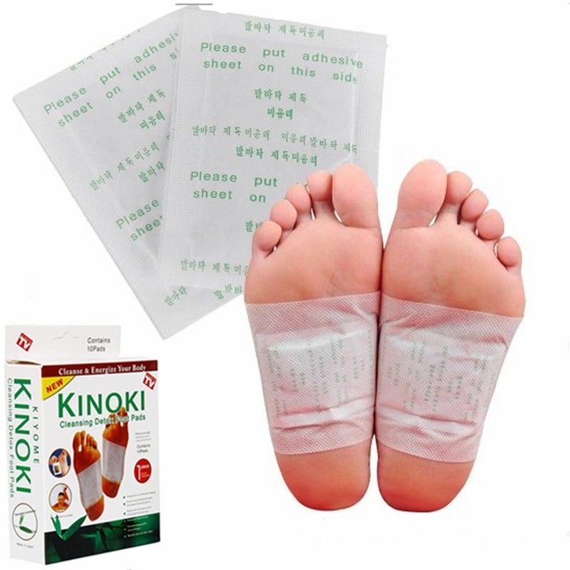 Massage Function 10 Pads Herbal Detox Foot Patches for Stress Relief and Deep Sleep Rehabilitation Therapy Supplies