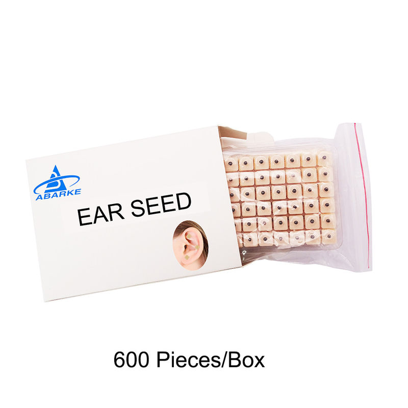 Acupuncture Needles Function massage 600 Pieces/Box Disposable Ear Press Seeds Multi-condition Ear Seed Acupressure Kit