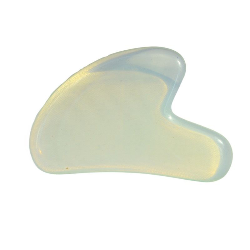 Beauty Tool Customized Logo Availabled Opal Gua Sha Scraping Board for Facial Massager