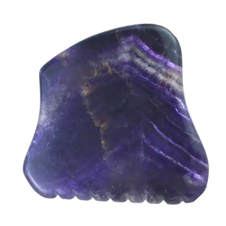 Body Massager Trending Products 2024 Arrivals Manufacturers Color Fluorite Guasha Board Facial Massage Jade Gua Sha Tool