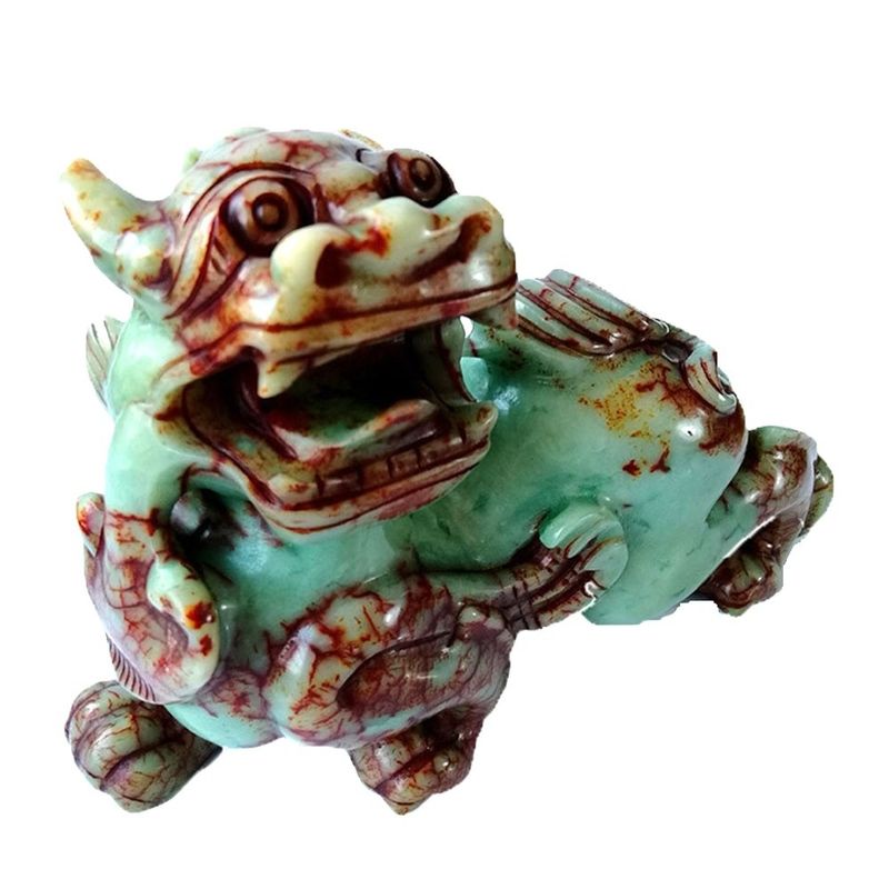 19kg Natural Hand Carved Pixiu Toad 20cm Top Selling Product for Art Collectible Enthusiasts