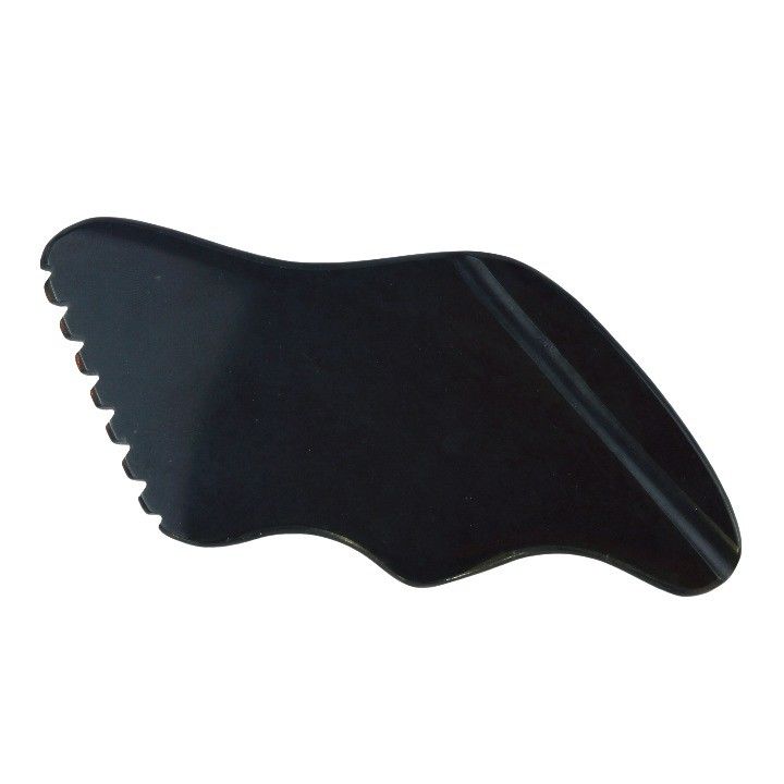 Popular Heart Shape Nephrite Jade Gua Sha Massage Tool for Body and Facial Massager