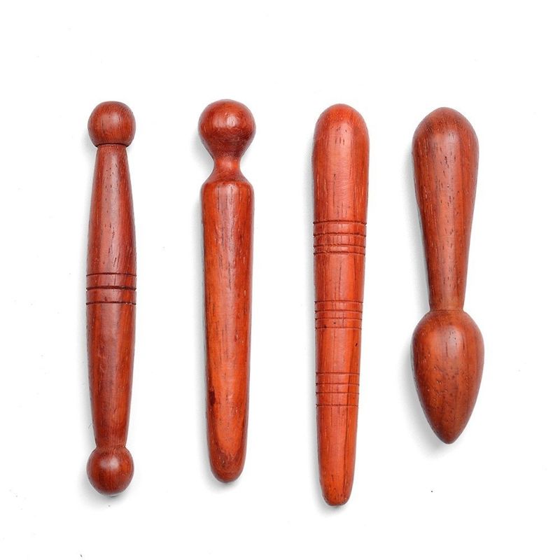 Custom Wooden Lymphatic Drainage Tool Body Massage Equipment for Acupressure Point Pen and Wood Therapy Massager Tool