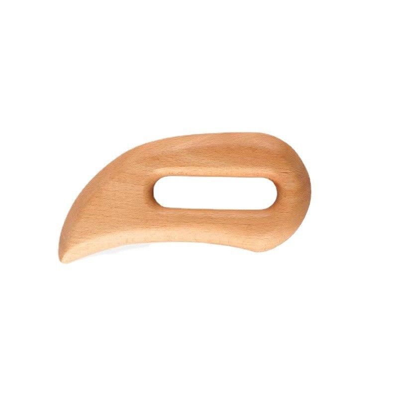 Wooden Therapy Face Massage Tool Beat Manual Wood Foot Acupuncture Massager for Back and Whole Body