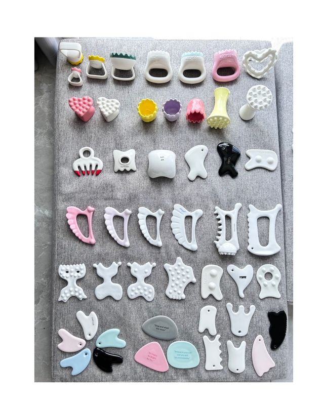 Ceramic Gua Sha Board for Body Muscles and Wrinkle Removal in Korea Japan Style