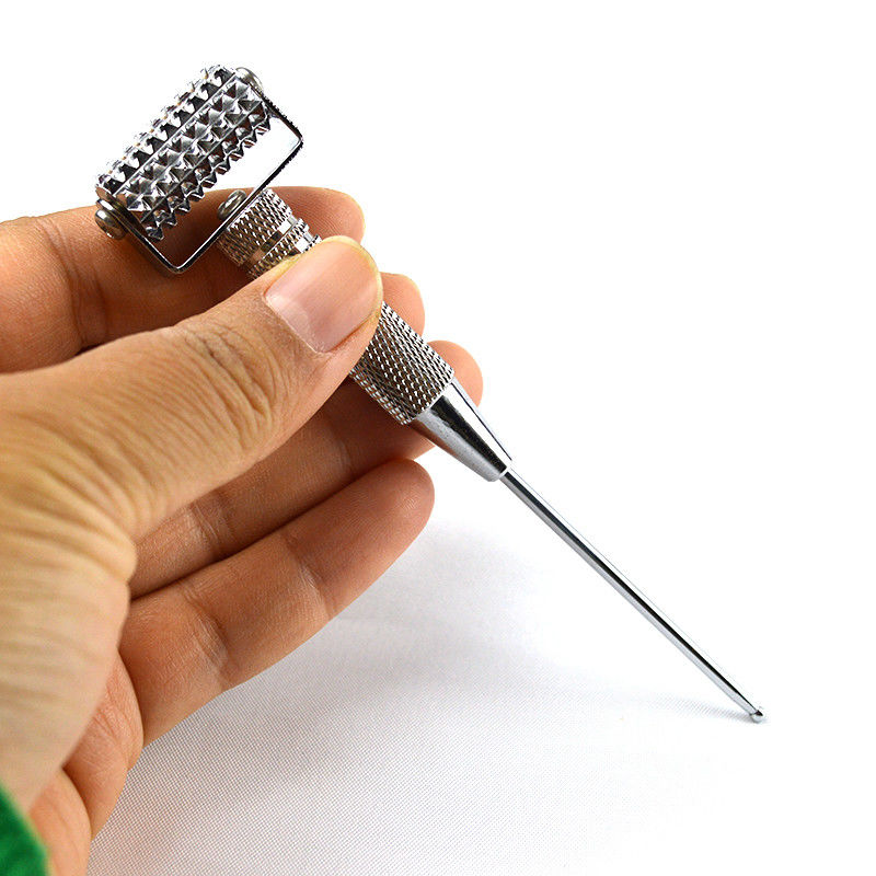 Body Massage Equipment Ear Acupuncture Point Probe with Roller and Body Stimulator Acupressure Pen Facial Reflexology Massage Tool