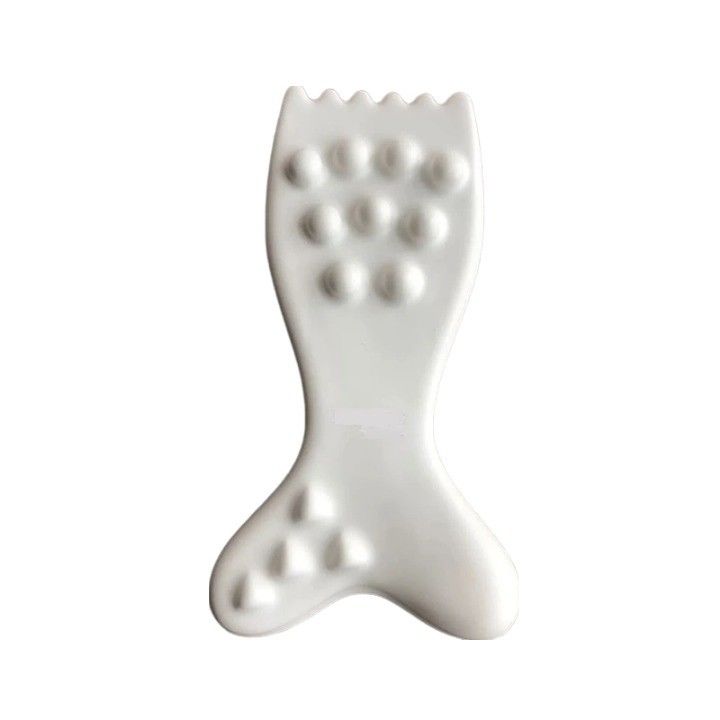 Ceramic Gua Sha Facial Massager Tool Customized Logo Guasha Board for Facial Body Skin SPA Acupuncture Therapy Massage