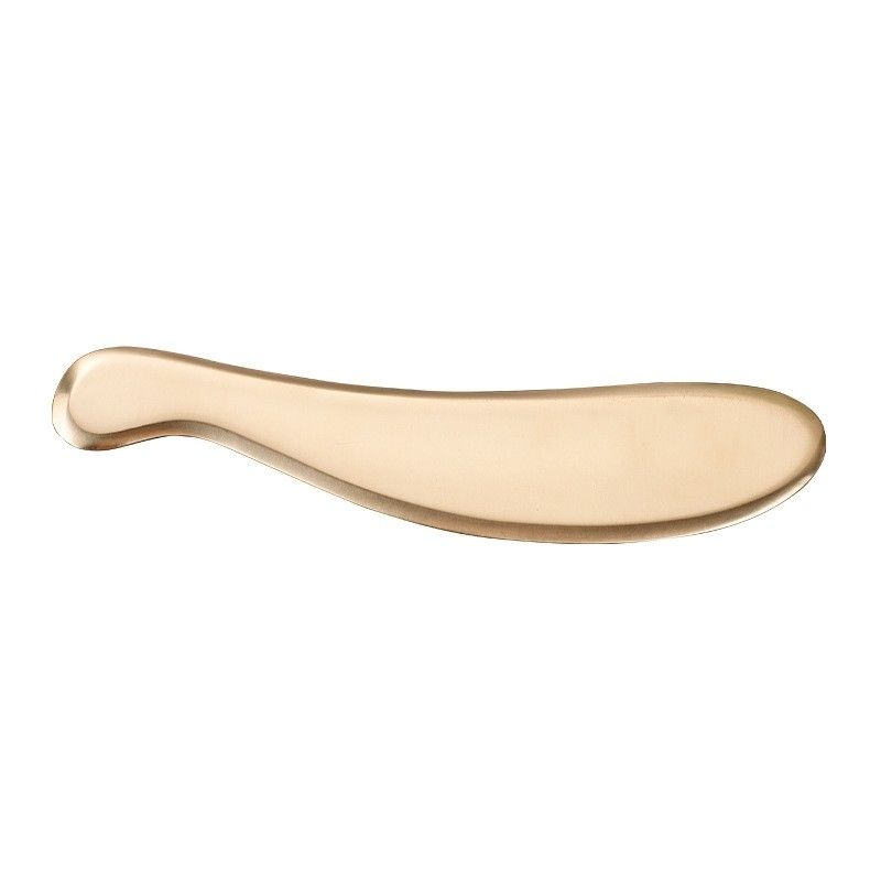 Natural Brass Metal Gua Sha Scraping Board Guasha Facial Spa Massager Meridian Massage Skincare Beauty Tool for Body Muscles