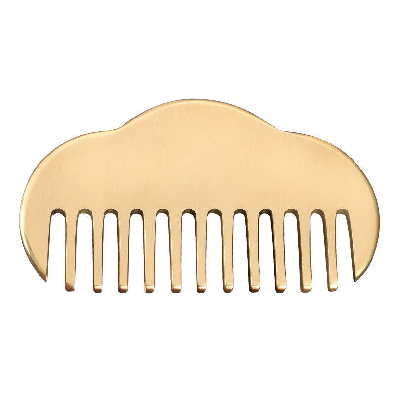 Facial Guassha Scraping Tool 100% Brass Gua Sha Comb for Blood Circulation and Massage Improvement