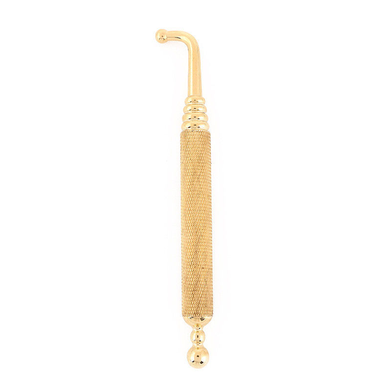 Full-body Massage Area Elbow Brass Copper Manual Acupressure Reflexology Pen for Gold Plated Tissue Massage Stick
