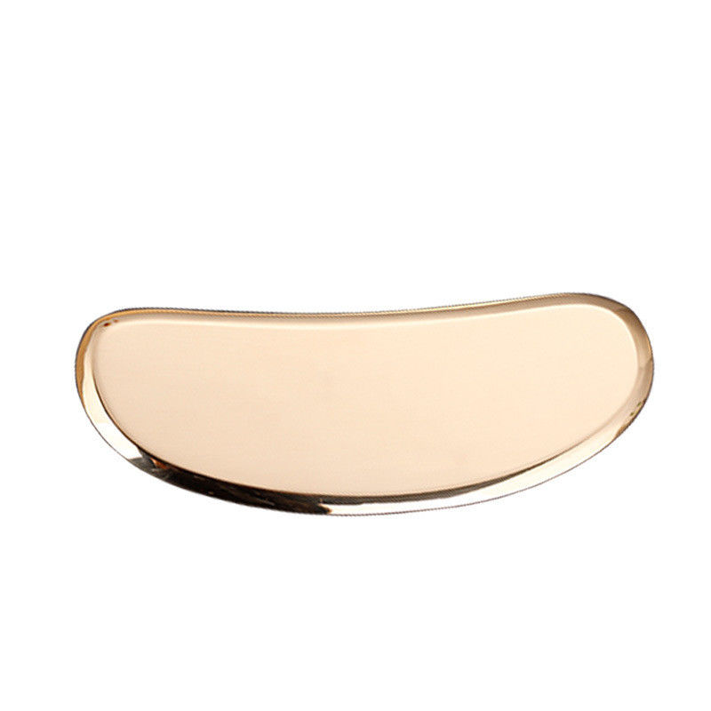 Professional Massage Tool Gold Copper Brass Handle Face Massager Guasha Board with High Qualit