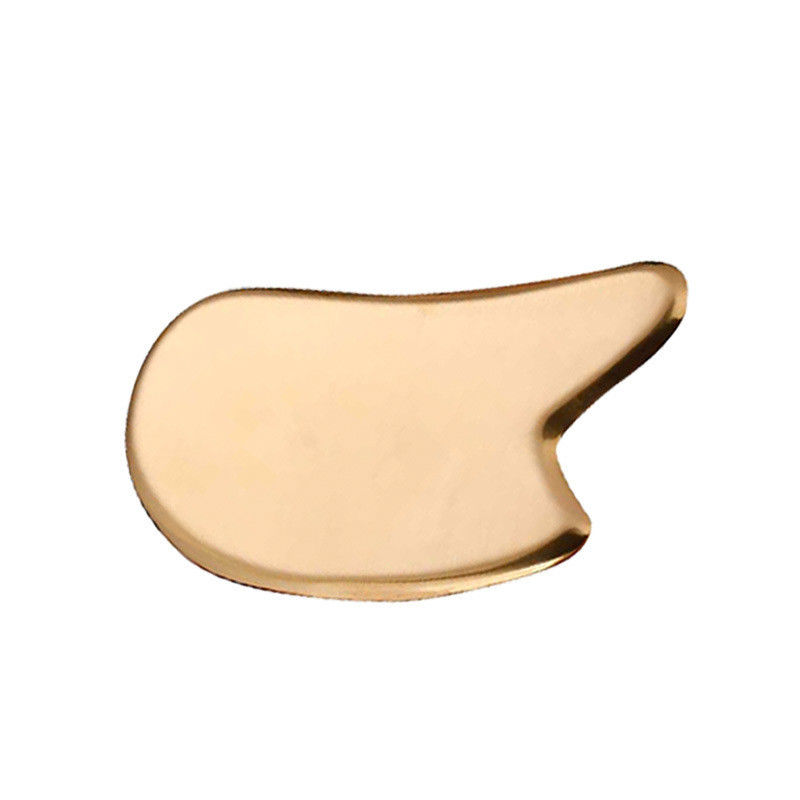 Face/Body Massage Tool 2024 Brass Metal Gua Sha Scraping Board for Facial Spa Massager and Meridian Massage Skin Care