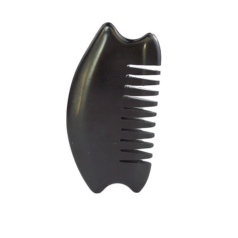 Chinese Bian Stone Scalp Gua Sha Comb Customized Logo Availabled for Scalp Massage