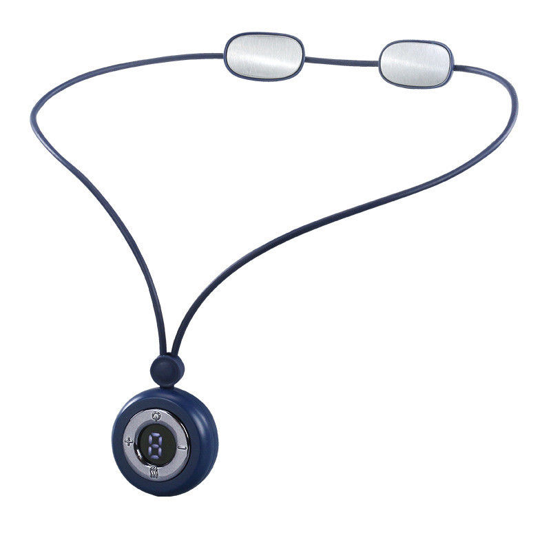 Massage Area 2024 Smart Electric Pulse Mini Neckband Therapy Massager for Neck Protection and Customized Logo Availabled