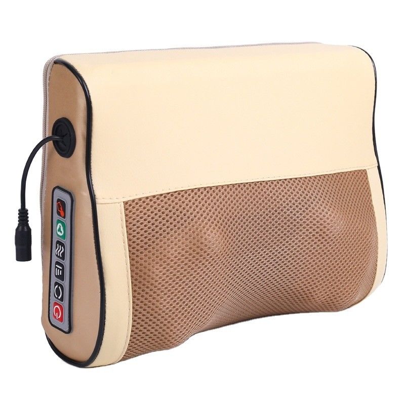 Body Massage Pillow for Home Manual-Wired Control Cervical Massager Neck Massager Heating Shoulder Neck Waist Whole Body