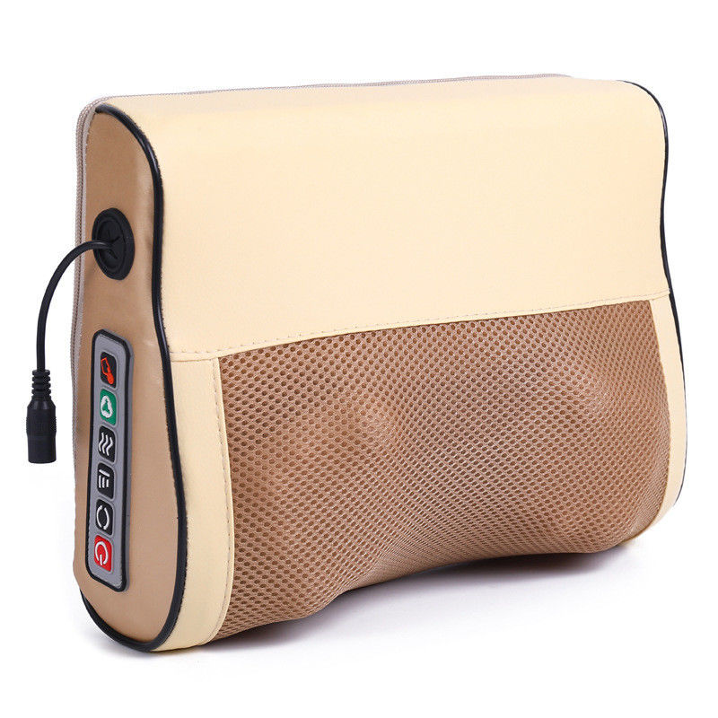Household Electric Cervical Massage Pillow Infrared Heat Compress Body Massage Spa Machine for Neck and Head Massage