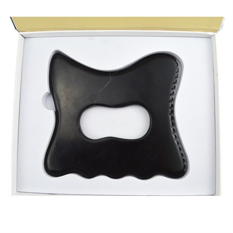 Natural Bian Stone Guasha Therapy Big Gua Sha Stone Private Label Spa Cellulite Body Scraping Tool for Muscle Massage