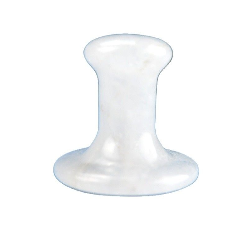 Natural Clear Quartz Gua Sha Massage Mushroom Shape Stone for Facial and Body Massage Massage Tools