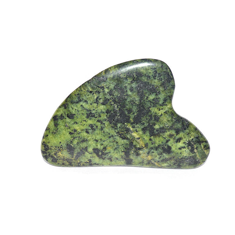Green Sodalite Gua Sha Scraping Massage Board for Full-body Jade Stone Spa Massager Treatment