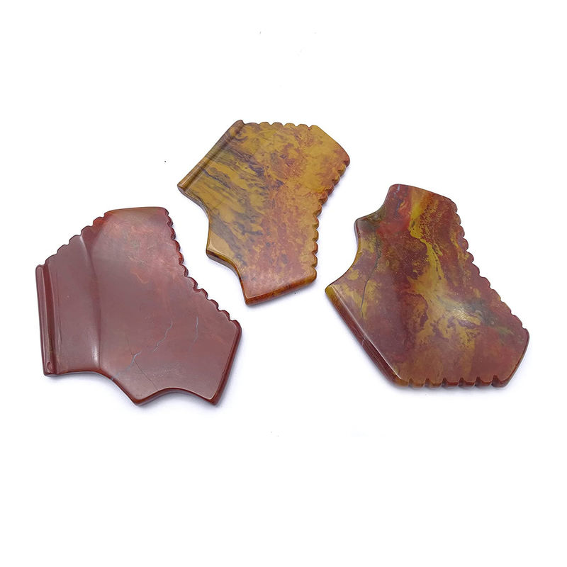 Massage and Lifting Firming Gua Sha Massager for Natural Crystal Quartz Beauty Scrapping Plate