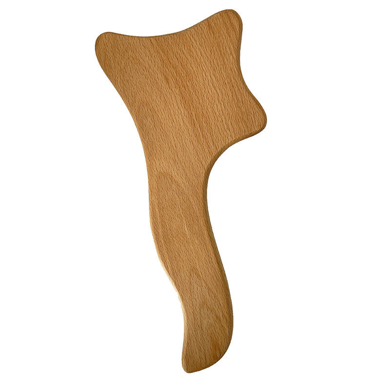 Beech Wooden Muscle Roller for Body Cosmetology Pain Relief and Lymphatic Drainage Massage Therapy Massager