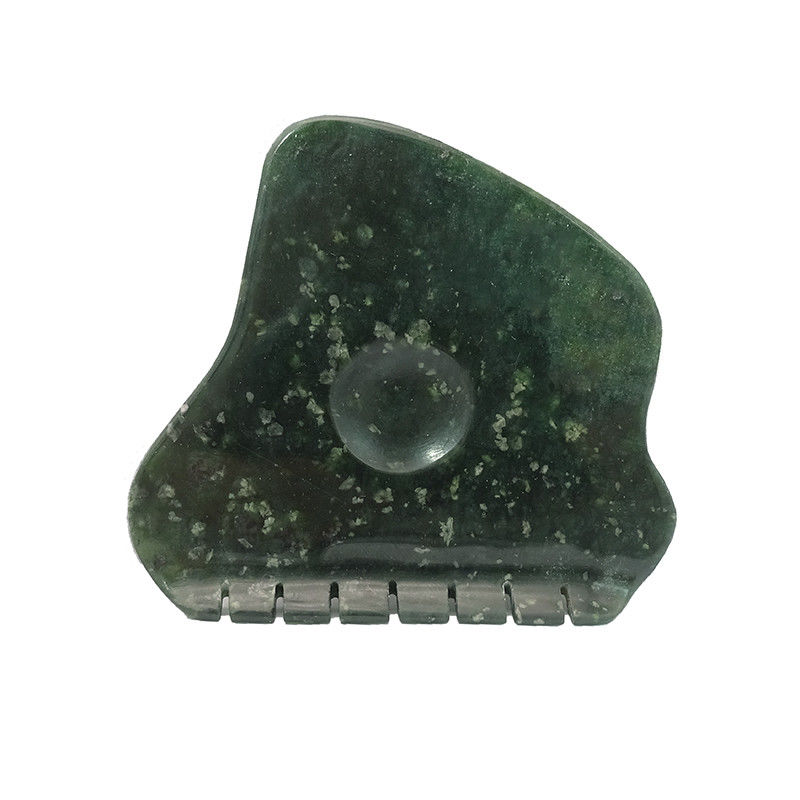 Jade Stone Natural Nanyang Black-green Guasha Scraping Massage Gua Sha for Activating Qi and Dredging Collaterals