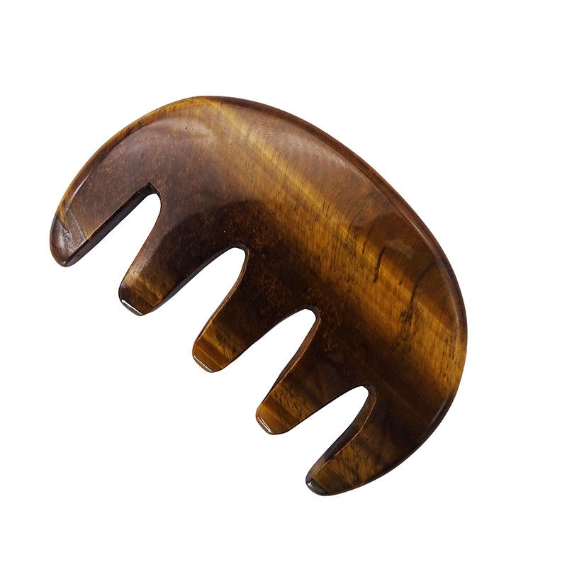 Customized Logo Availabled Gua Sha Comb Massage Tool for Enhancing Circulation on Scalp Face