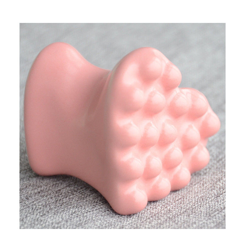 Customized Logo Ceramic Gua Sha Massage Tool for Facial and Body Lymphatic Drainage