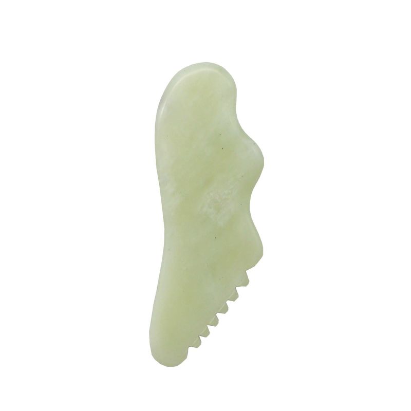 White Xiuyan Jade Gua Sha The Ultimate Musical Tool for Facial Rejuvenation and Relaxation
