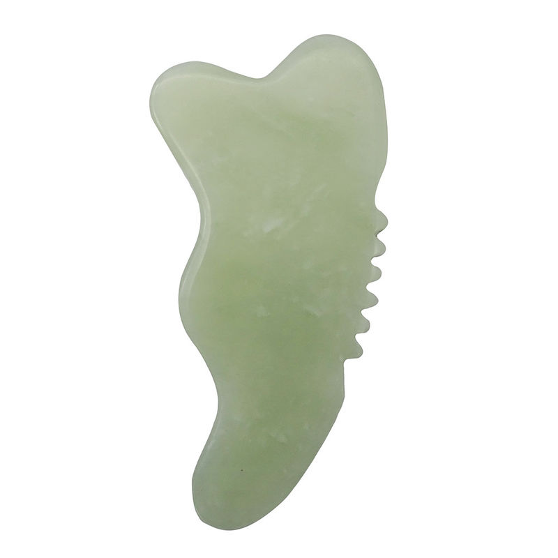 Xiuyan Jade Gua Sha Massage Tool for Face Sculpting Body Massager Promotes Blood Flow and Reduces Tension Easy to Hold