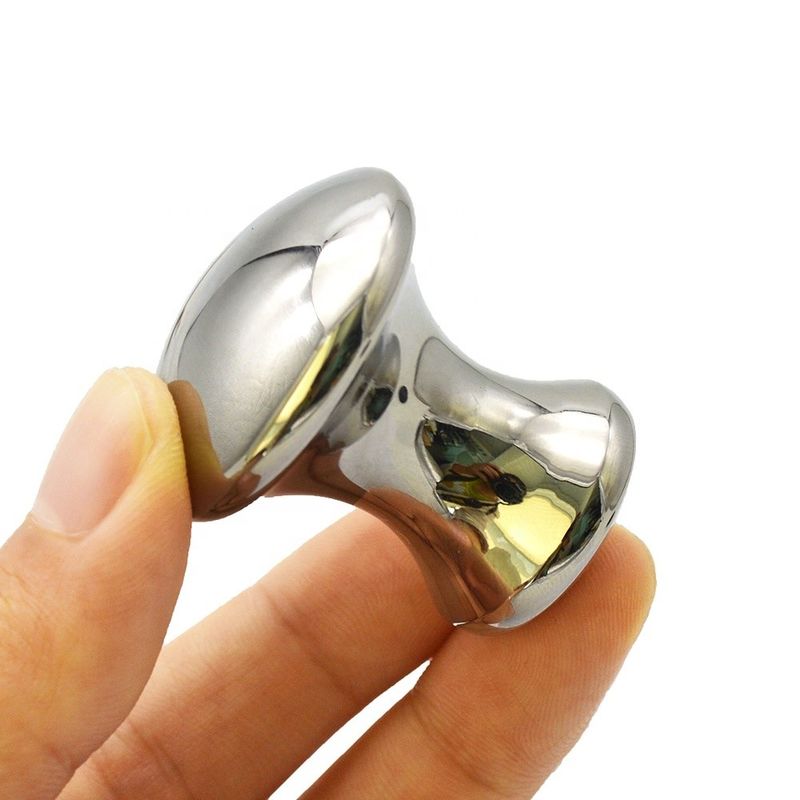 Body Massager Stainless Steel Mushroom Gua Sha Massage Tool with Customised Logo and Handmade Craft