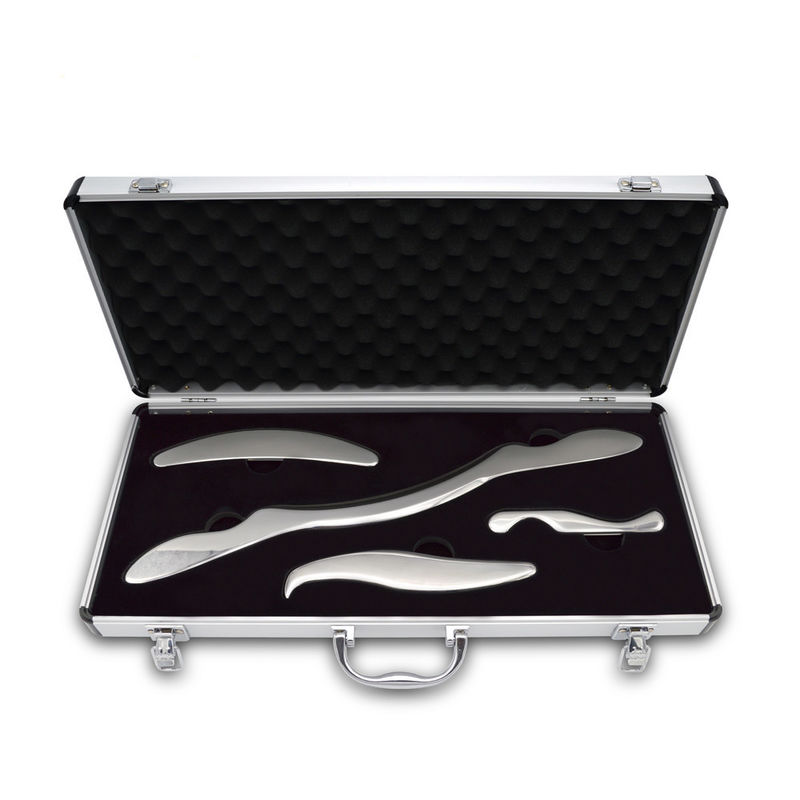 Experience the Benefits of 4 in 1 Stainless Steel Gua Sha Set for Effective Guasha Treatment