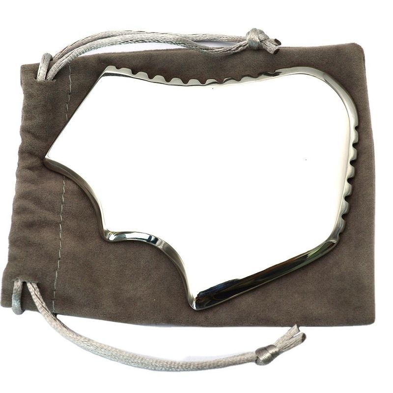 Massager Stainless Steel Gua Sha Massage Tools for Face and Body 304L Medical Grade