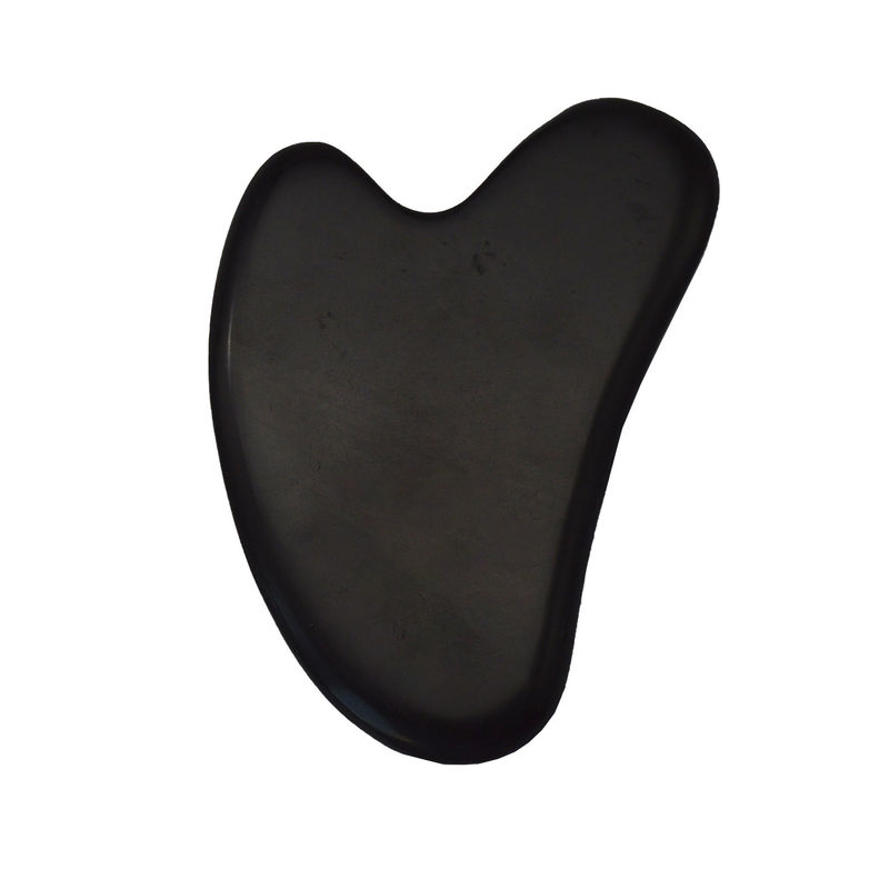 Heart Shape Bian Stone Jade Guasha Stone Gua Sha Tools with Timing Control Function and 78*54*5mm Measurement