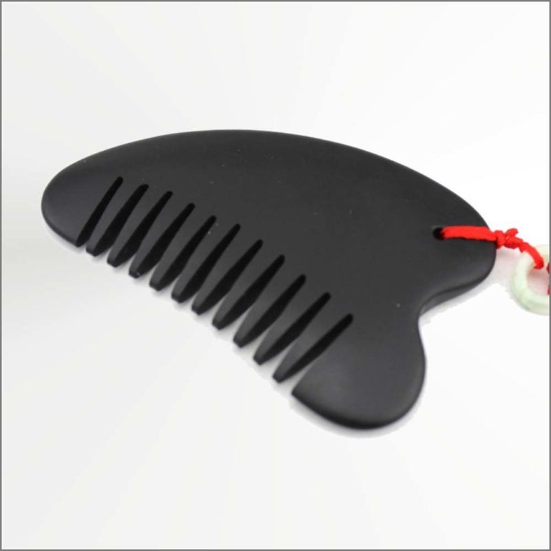 Transform Your Massage Experience with 88*60mm Health Energy Stone Needle/ Bian Stone Comb
