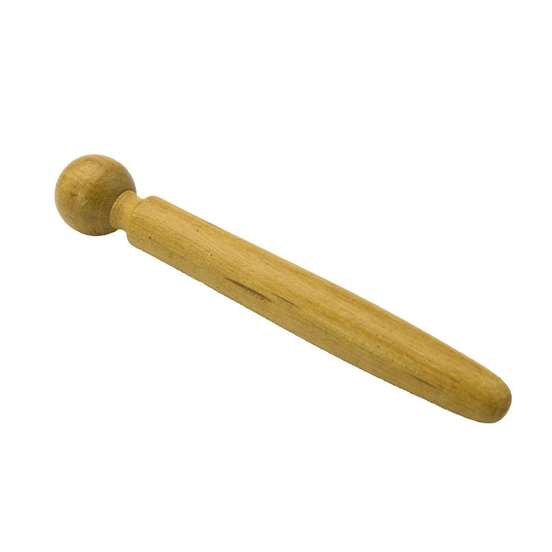 Handheld Wooden Gua Sha Acupuncture Massager Stick for Natural Wood Treatment and Relief