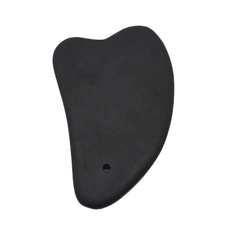 Physiotherapy and SPA Acupuncture Massager Bian Stone Gua Sha Facial Massage Tools for The Face Eyes Neck Smooth Edges