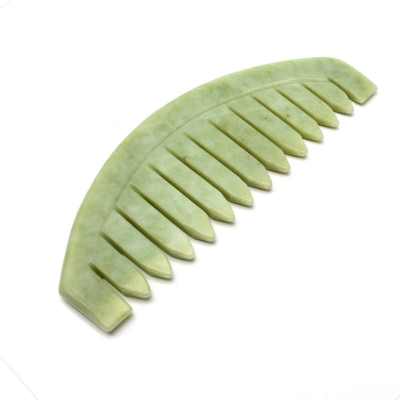 Facial Massager 2019 Gua Sha Xiuyan Jade Scraping Massage Comb With Hair for Regulate Function Regulate the body